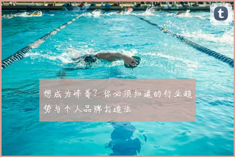 想成为峰哥？你必须知道的行业趋势与个人品牌打造法